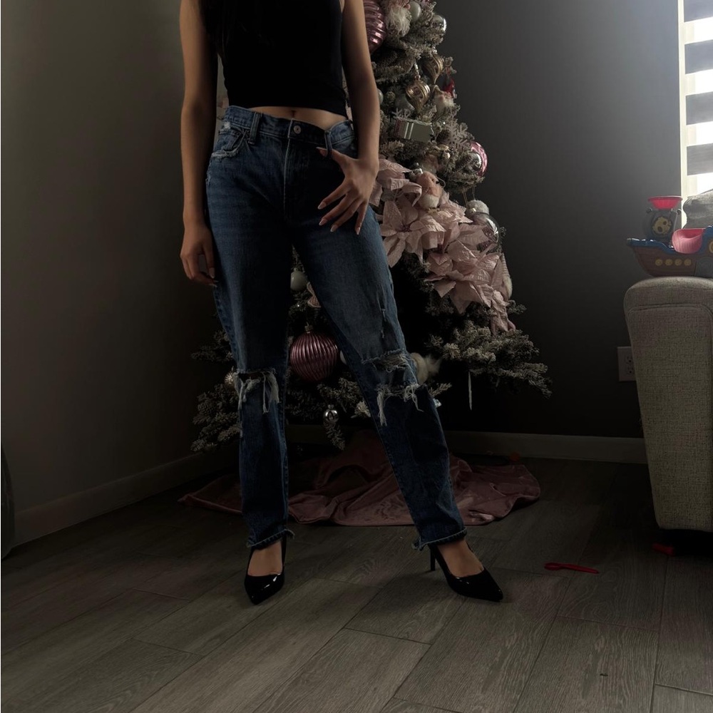 Abercrombie & Fitch high waisted Blue Jeans